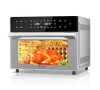 LLIVEKIT 30L Air Fryer Oven XXL with Rotisserie, Mini Oven with 20 Programs