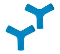 Lljsszr 2 Pieces Scuba Fin Straps Replacement Adjustable Gripper Underwater Flippers Strap Silicone Swim Paddle Straps Stretch Material Suitable for Snorkelin, blue 7.5CM