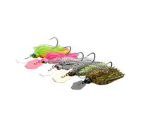 Lljsszr 5-piece Jig Swimbait Hook Set, Metal Jig Head Artificial Hooks with Presentation, Suitable for Pike, Perch And Halibut, Gift Idea, 12g
