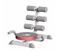 Lljsszr Abdominal Core Roller Sit Up Helper Exercise Equipment Steel PU Leather suitable for gift giving indoor workouts living room use bedroom routines, Pink, Pink