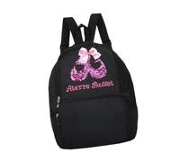 Lljsszr Beautiful Ballet Backpack, Dance Bag, Purse: Ideal for Storing Things During and After, Black