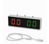 Lljsszr Billiards Score Counter Electronic Pool Scoreboard Digital Scorer Tally With Quick Add And Subtract With Beep Compact Design With Rear Power Switch, 3400ma