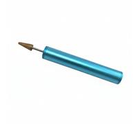 Lljsszr Brass Edge Oil Pen Leather Edge Finishing Tool Dye Roller with Two Interchangeable Rollers Smooth Even Coating Copper and Brass Materials Suitable for Bags Repairs, Lake Blue