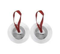 Lljsszr Children Dance Cymbals Finger Cymbals Castanets Percussion Copper Made With Ribbon Loop For Crisp And Beat Suitable for children performances classes stage shows home play, Silver