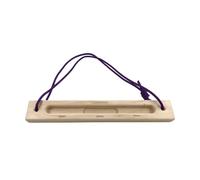 Lljsszr Climbing Wooden Pull Up Bar Finger Grip Strength Training Board Portable Hang Board Suitable for Comprehensive Climbing And Warm Up Routines, 15mm 20mm 15mm