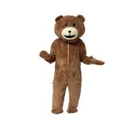 Lljsszr Costume Outfit Full Body Furry Suit Piece Character Apparel Zipper Front Lightweight Polyester Suitable for processions stage performances school events themed marketing events L