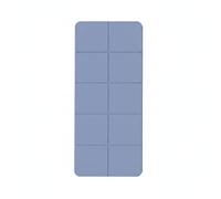 Lljsszr Folding Exercise Pad Exercise Mat Workout Mat Stretching Mat Floor Mat With Compact Foldable Sections And Travel Bag For Easy Storage And Transport On, Blue, 183x60cm