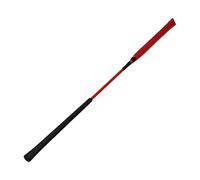 Lljsszr Horse PU Riding Crop Equestrian Training Tool Portable Microfiber Handle Suitable for Horse Sports Daily Practice Outdoor Livesto, Red