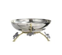Lljsszr Modern Stainless Steel Bowl with Legs