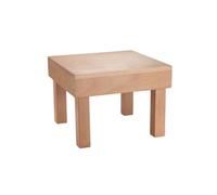 Lljsszr Multi-Functional Dessert Stand | Sturdy Four-Leg Construction, Wooden Food Riser, Low-Profile, for Buffets, L