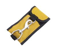 Lljsszr Scuba Diving Hook Single Hook Gear Portable Webbings Strap Swivel Clip Nylon Attachment Suitable for Underwater Photographers Divers, yellow