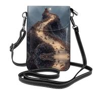 LLKGO TAnt colony moving Pattern Crossbody bag, mobile phone bag, women's small wallet, a practical gift suitable for going out, exercising, and shopping