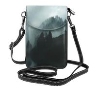 LLKGO TSmoky shape Pattern Crossbody bag, mobile phone bag, women's small wallet, a practical gift suitable for going out, exercising, and shopping