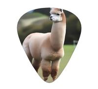 LLKGOT Alpaca's body display Picture Guitar plectrum 12 pieces with three thickness plectrum combinations suitable for bass and ukulele