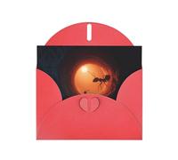 LLKGOT Ants Traveling Through Tunnels Picture Greeting Card - Premium Pearlescent Paper Double Sided Pearl Effect Design