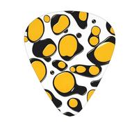 LLKGOT Cell Molecules Picture Guitar plectrum 12 pieces with three thickness plectrum combinations suitable for bass and ukulele