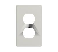 LLKGOT Dreams Pattern Dual socket wall panel household power cover durable for decorative sockets and switches