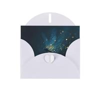 LLKGOT Flash Firefly Picture Greeting Card - Premium Pearlescent Paper Double Sided Pearl Effect Design