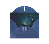 LLKGOT Flash Firefly Picture Greeting Card - Premium Pearlescent Paper Double Sided Pearl Effect Design