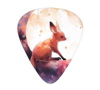 LLKGOT Koala on the Moon Picture Guitar plectrum 12 pieces with three thickness plectrum combinations suitable for bass and ukulele