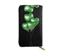 LLKGOT Let hope fly Pattern Women's leather long handheld wallet large capacity credit card zipper bag