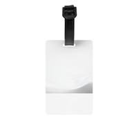 LLKGOT Light and Shadow Dancer Picture Luggage Tags and Travel Bag Tags are Suitable for Both Men and Women to Prevent Luggage