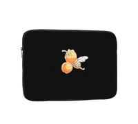 LLKGOT Little bee Eating Honey Printing Shockproof Portable Laptop Sleeve Bag 15 inch for Men Women Business Travel, Office Daily Use
