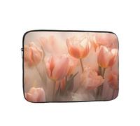 LLKGOT Magic Tulips Printing Shockproof Portable Laptop Sleeve Bag 13 inch for Men Women Business Travel, Office Daily Use