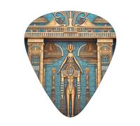 LLKGOT Miraculous frescoes Picture Guitar plectrum 12 pieces with three thickness plectrum combinations suitable for bass and ukulele