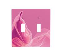 LLKGOT The mysterious pear picture Switch cover decorative wall panel suitable for residential and commercial areas 4.5x4.5 In