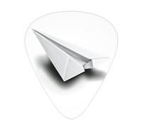 LLKGOT The plane carrying dreams Picture Guitar plectrum 12 pieces with three thickness plectrum combinations suitable for bass and ukulele