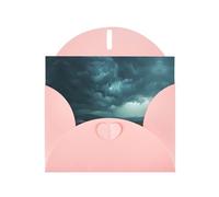 LLKGOT The Storm After The Calm Picture Greeting Card - Premium Pearlescent Paper Double Sided Pearl Effect Design