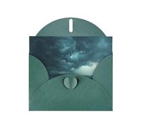 LLKGOT The Storm After The Calm Picture Greeting Card - Premium Pearlescent Paper Double Sided Pearl Effect Design