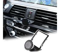 LLKUANG 360-Degree Rotary Cell Phone Holder Mobile Phone Mount Compatible with BMW X3 X4 G01 G02 2018-2021 Black