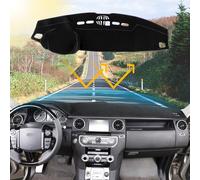 LLKUANG Car Dashmat Dash Mat Compatible with Land Rover Range Rover Sport 2010-2013 Discovery 3 Discovery 4,Car Dashboard Cover Sun Shade Pad,Anti-Slip Dash Board Accessories(LHD)