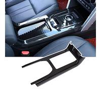 LLKUANG Carbon Fiber Style ABS Inner Center Console Gear Shift Frame Trim for Land Rover Discovery Sport 2015-2019