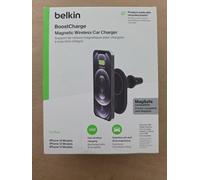 Belkin WIC004BTBK-NC mobile device charger Smartphone Black Cigar lighter Wireless charging Fast charging Auto