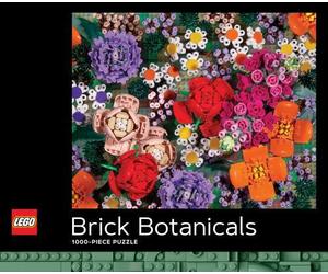 (LLL) LEGO Brick Botanicals 1,000-Piece Puzzle, New, Slight Box Damage