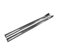 LLL6zzzK Car Body Side Skirts for Inspire CV4/CV6 2019 2020 2021 2022 2023 2024 2025,Side Skirt Extension Side Steps Running Boards Anti-Collision Protector Accessories,B-Carbon Look-Black