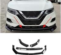 LLL6zzzK Car Front Bumper Lip Spoiler Splitter for Nissan Qashqai 2017 2018 2019 2020,Side Splitter Diffuser Protection Deflector Body Kit Guards