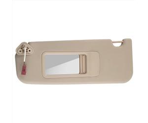 LLL6zzzK Car Interior Front SunVisor Panel for BMW 3 SERIES E90 E91 2005-2008 2009 2010 2011 2012 2013 51167252009,Car Inside Sun Visor Glare Guard Replacement Part,C-Beige 1 pair