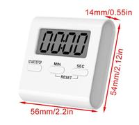 LLLmhuaa Electronic Timers Dedicated Countdown Large Screen Commercial Electronic Stopwatch Children Alarm Clock Timing Reminders