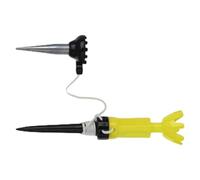 LLLmhuaa Golfs Tees with Lanyard 360 Degree Rotating Design Training Accessories Suitable for Driving Ranges Golf Nails with Connection