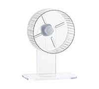 LLLmhuaa Quiet Spinner Hamster Running with Stand for Hamsters Gerbils 17cm with Base Exercise Wheel Small Pet Exercise Wheel