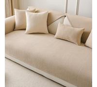 LLLmhuaa Soft Seat Cushion Universals for Couches Thermals Regulation Secure Grip Easy Cleaning Multiple Size Addition Sofa Seat Cover