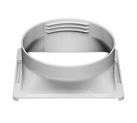 LLLucky 15cm Square Portable Air Conditioning Body Exhaust Duct Interface Pipe Connector