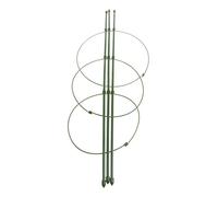 LLLucky Conical Garden Climbing Plant Support Rings Tubular Plant Cage Plant Trellis Supporter Frame 60cm