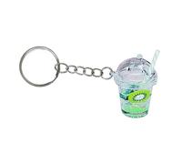 LLLucky Cute Bubble Tea Keychain Charms KawaiiCar Backpack Keyring Bag Pendant Couple Gift Mini Cup Pendants with Keychain Rings