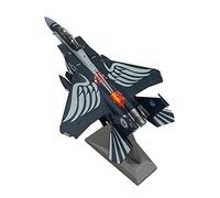 Lllunimon 1/100 USA F-15E Strike Eagle Fighter-Bomber Model Diecast Alloy Military Airplane Model for Collections