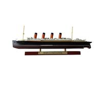 Lllunimon 1/1250 RMS Lusitania Transatlantic Ship Model Alloy Warship Finished Product Collection for Gifts